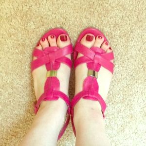 Pink Wedges